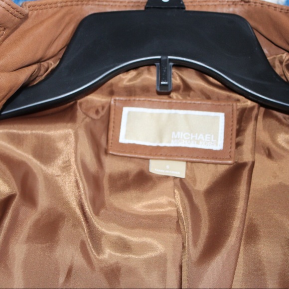 NWOT Michael Kors leather Jacket!! - Picture 2 of 4